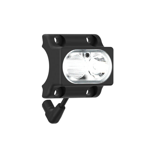 Original Replacement Favoritebikes Ebike Front Light with bright LED for Hybrid Series. Durable black housing, perfect fit for e-bike upgrades.