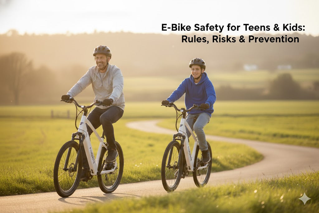 E-Bike Safety for Teens and Kids: Rules, Risks & Prevention