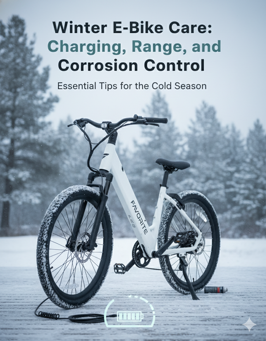 Winter E-Bike Care: Charging, Range, and Corrosion Control