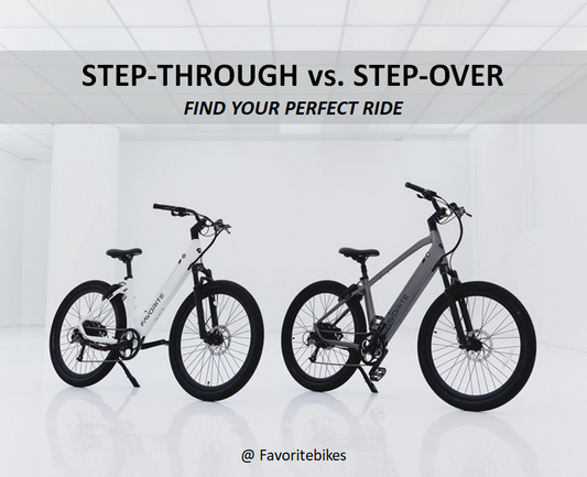 Step-Through vs. Step-Over E-Bikes: Which Frame Style Fits You Best?