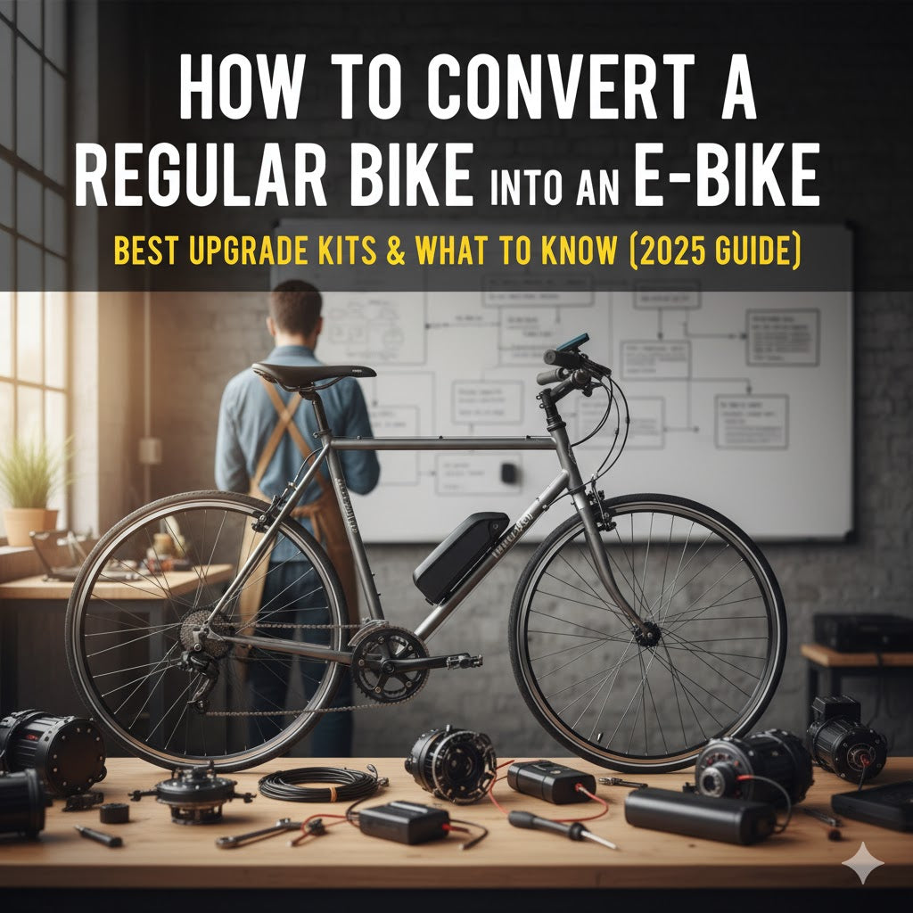 How to Convert a Regular Bike into an E-Bike: Best Upgrade Kits & What ...