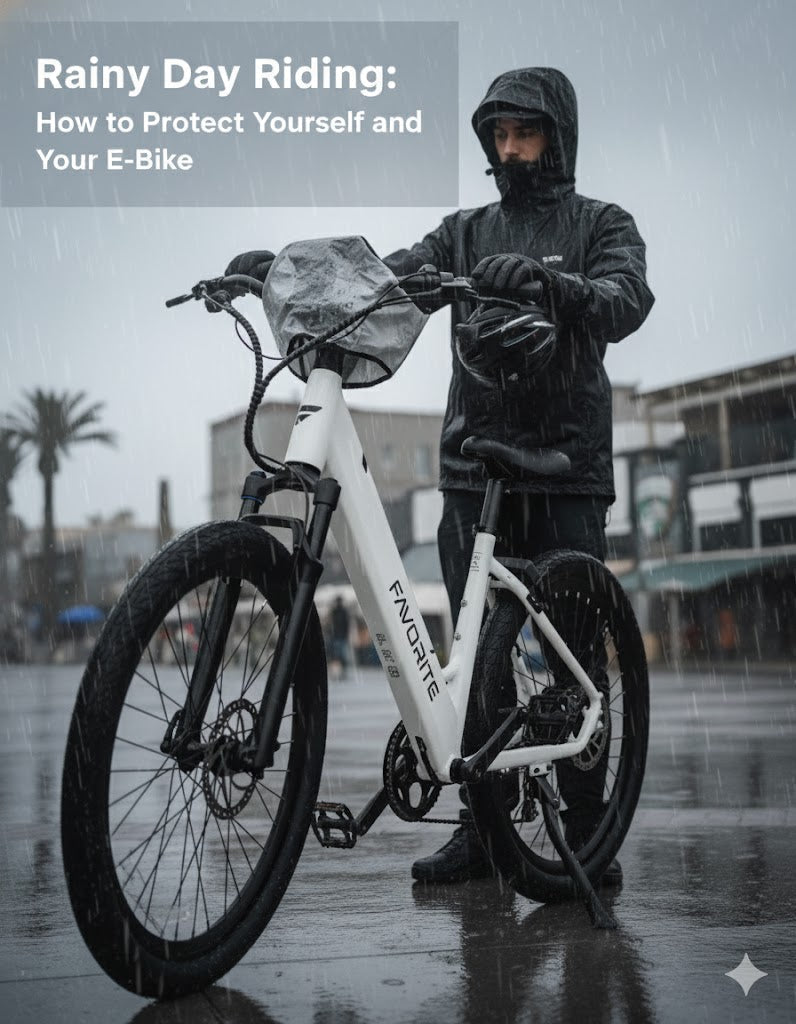 Rainy Day Riding: Protect Yourself and Your E-Bike Favoritebikes Rainy Day Riding: Protect Yourself and Your E-Bike Favoritebikes