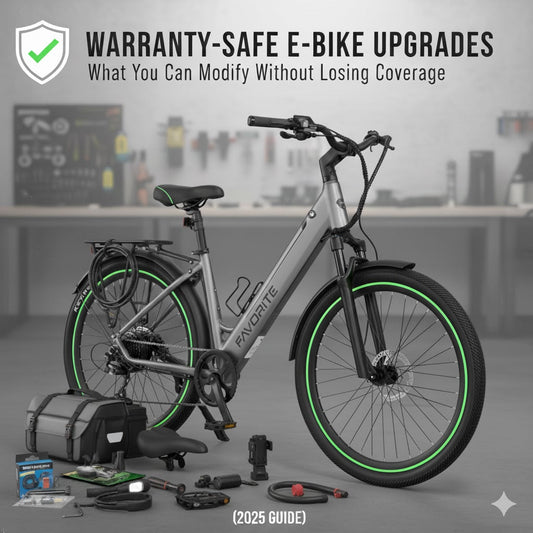 Warranty-Safe E-Bike Upgrades (2025 Guide) ：What You Can Modify Without Losing Coverage