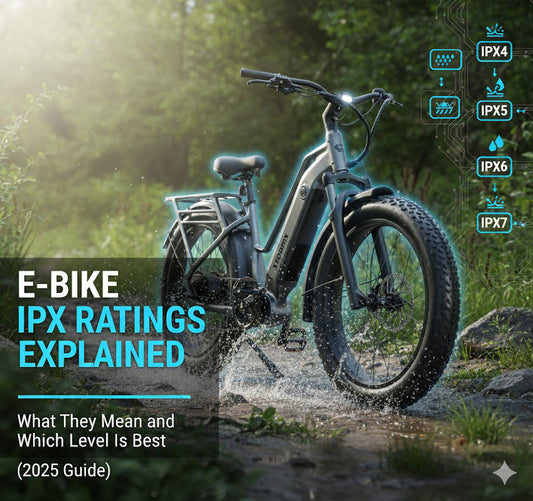 E-Bike IPX Ratings Explained: What They Mean and Which Level Is Best (2025 Guide)