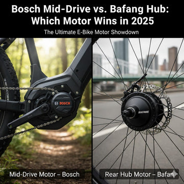 Bosch Mid-Drive vs. Bafang Hub: Which E-Bike Motor Is Better for Power, Range & Ride Feel (2025 Guide)