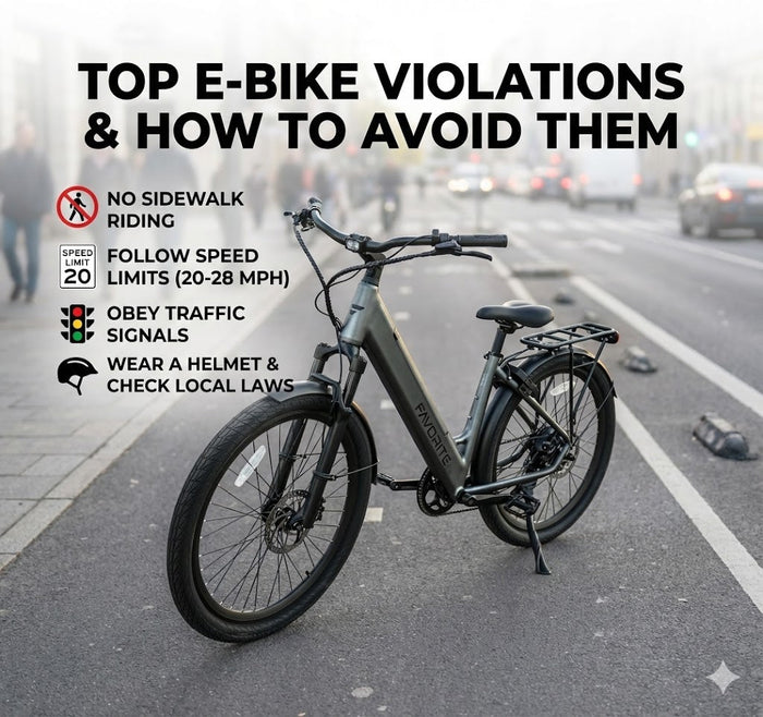 E-Bike Tickets Explained: Speeding, Sidewalk Rules & How to Avoid Pena ...