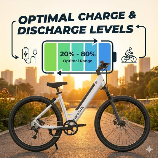 Optimal Charge & Discharge Levels for Daily E-Bike Riders : Battery Health Guide (2025)