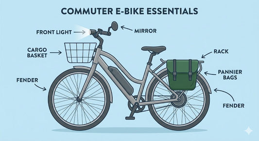 Best E-Bike Accessories for Commuters (2025 Guide)
