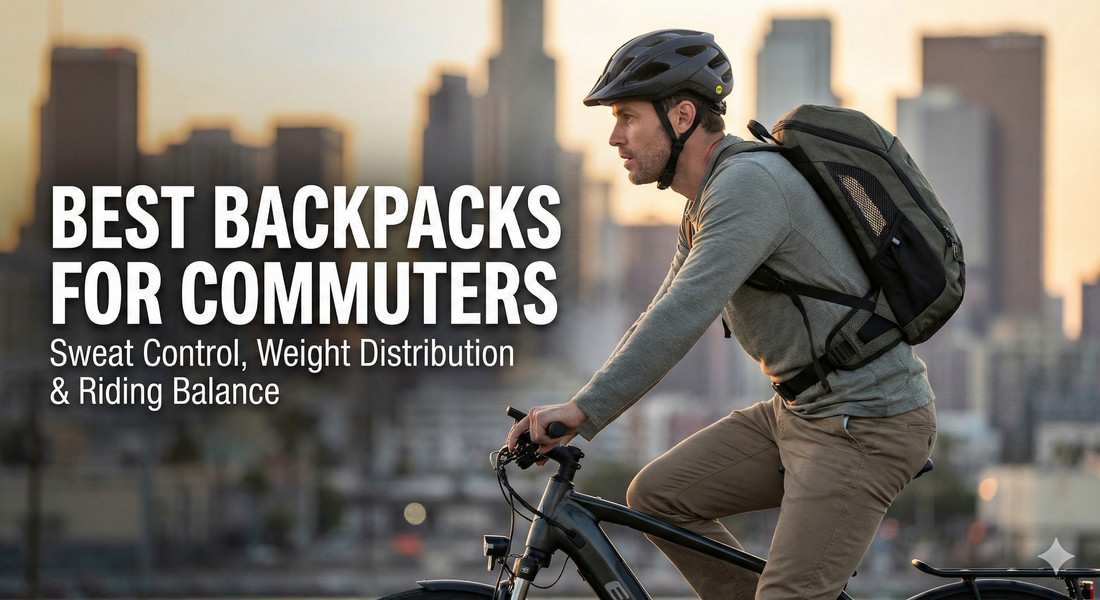 Best Backpacks for Commuters: Sweat Control, Weight Distribution & Riding Balance (2025 Guide)