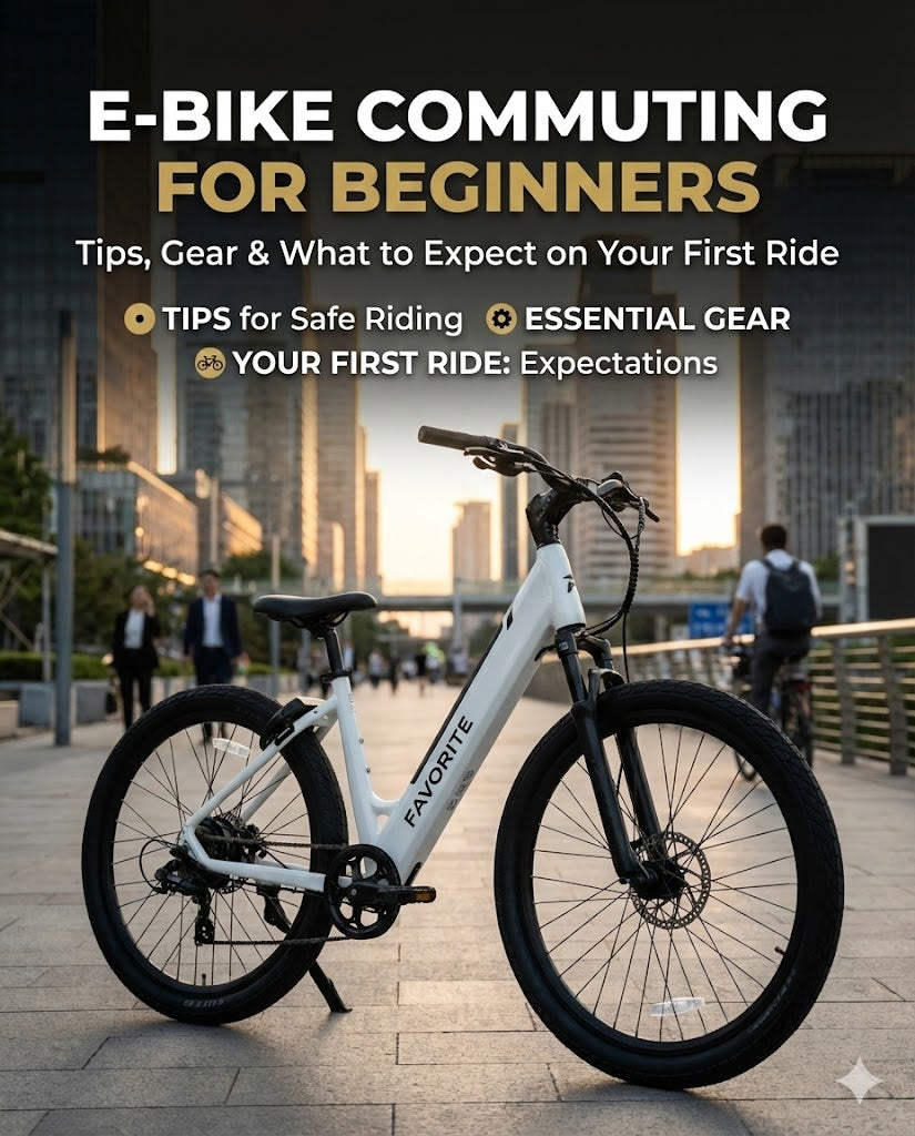 E-Bike Commuting for Beginners: Tips, Gear & What to Expect