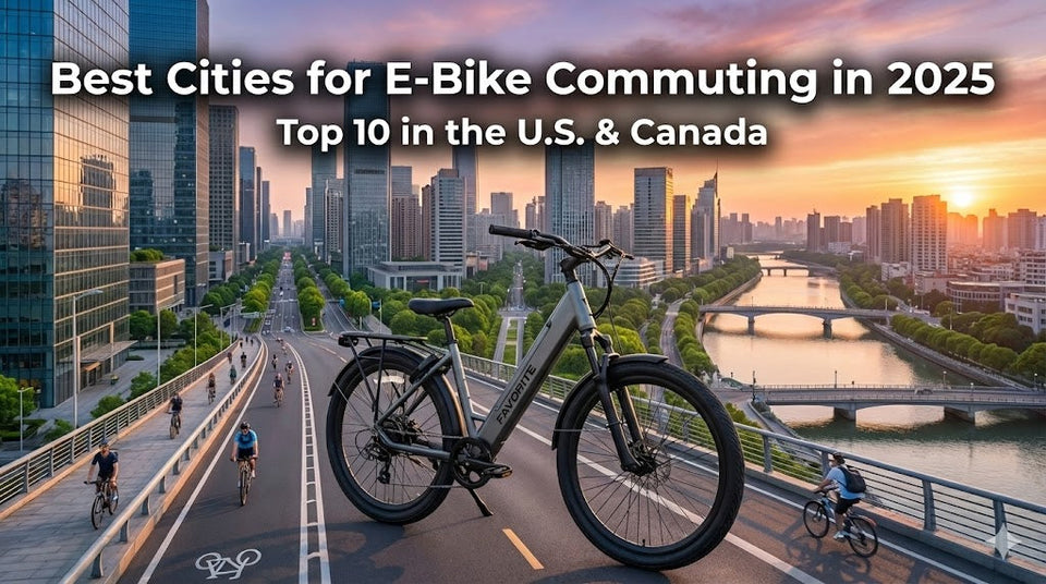 Best Cities for E-Bike Commuting in 2026: Top 10 in the U.S. & Canada