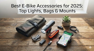 Best E-Bike Accessories for 2025: Top Lights, Bags & Mounts