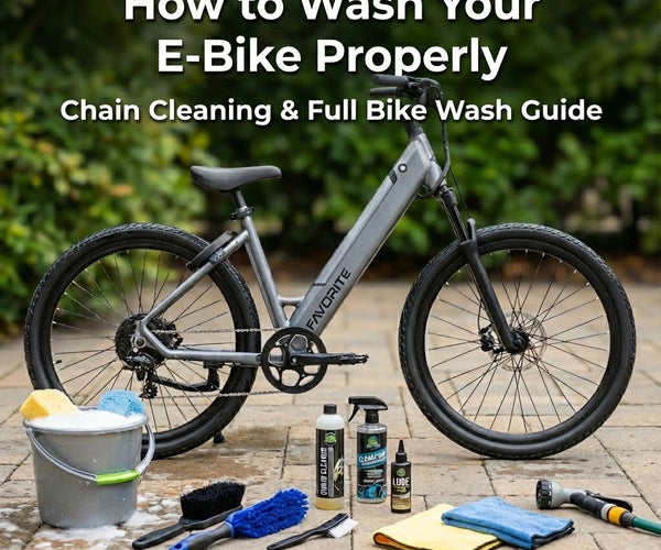 How to Wash Your E-Bike Properly: Chain Cleaning & Full Bike Wash Guid ...