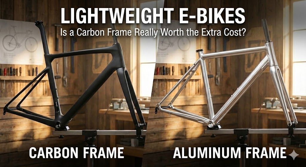 Lightweight E-Bikes: Is a Carbon Frame Really Worth the Extra Cost?