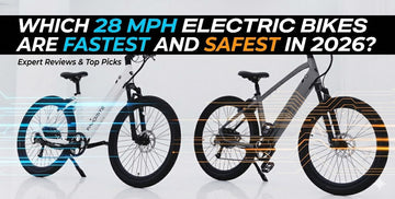 Which 28 MPH Electric Bikes Are Fastest and Safest in 2026?