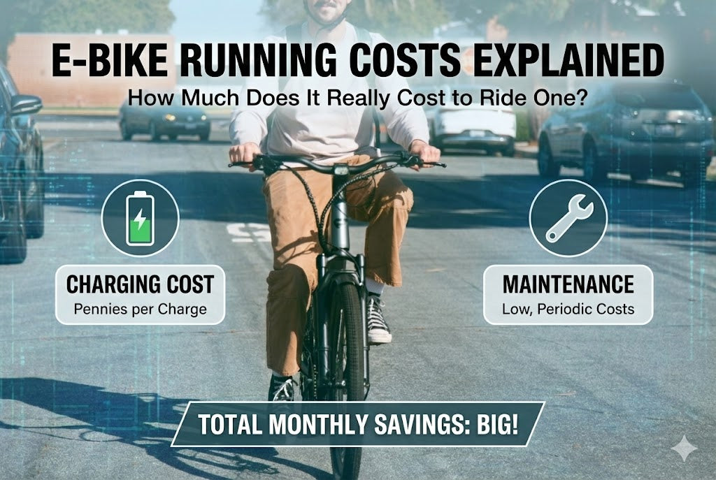 E-Bike Running Costs Explained: How Much Does It Really Cost to Ride One?