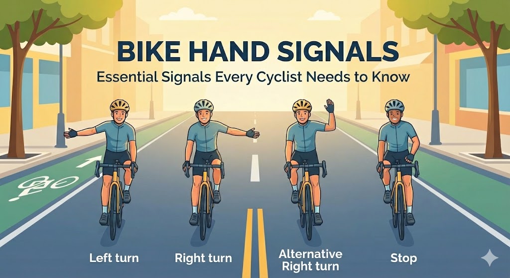 Bike Hand Signals Explained: Essential Signals Every Cyclist Needs to Know