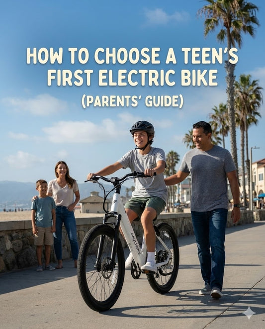 How to Choose a Teen’s First Electric Bike (Parents’ Guide)