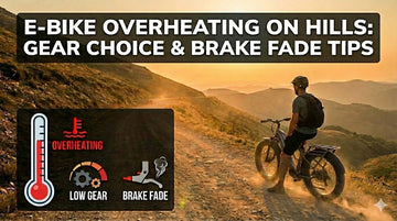 E-Bike Overheating on Hills: Gear Choice and Brake Fade Tips