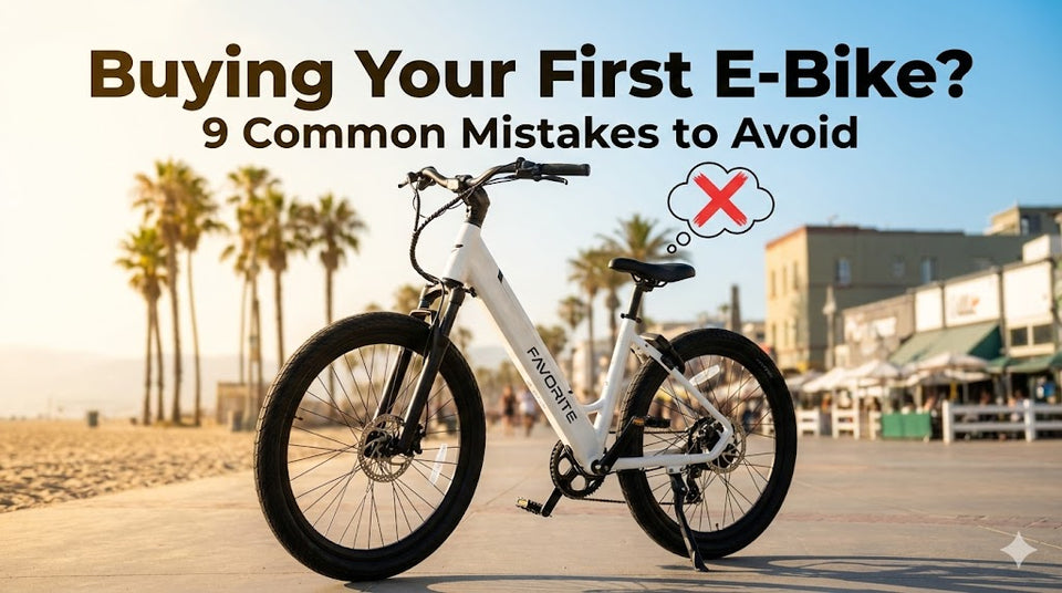 Buying Your First Electric Bike: 9 Common Mistakes to Avoid (2026 Guide)