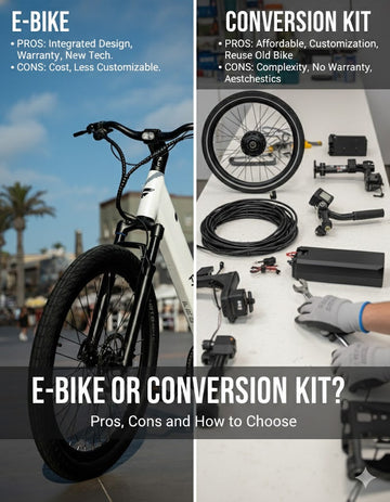 E-Bike vs Conversion Kit: Pros, Cons & How to Choose