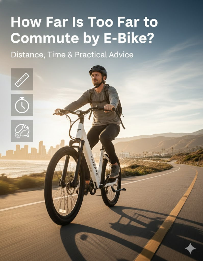 How Far Is Too Far to Commute by E-Bike? Distance, Time & Practical Advice