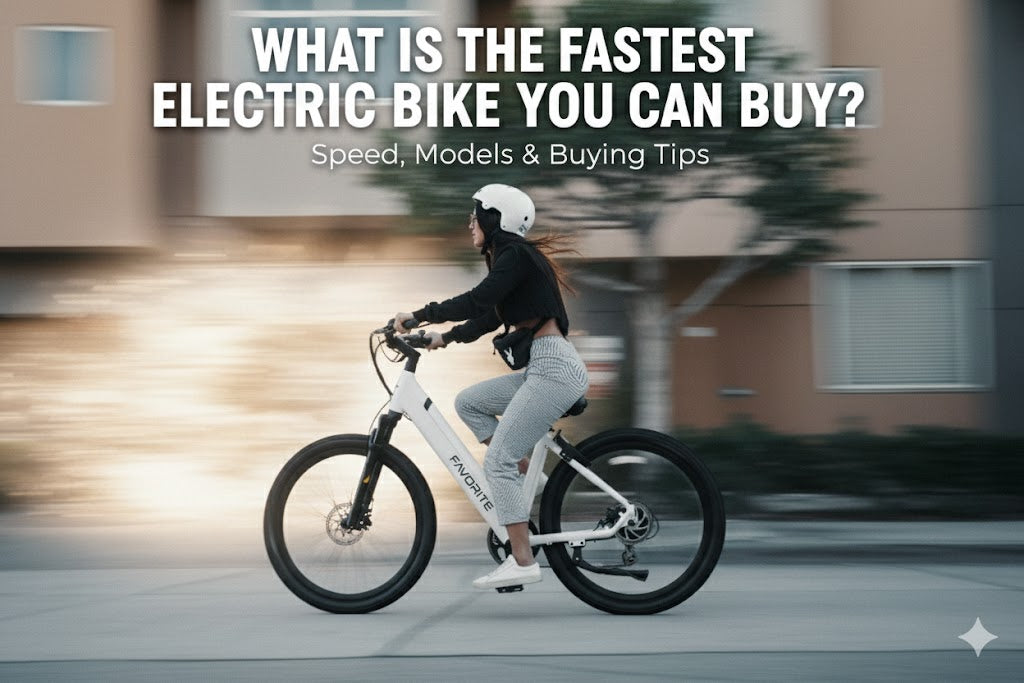 Fastest Electric Bikes You Can Buy in 2026 (Up to 60 MPH) – Favoritebikes