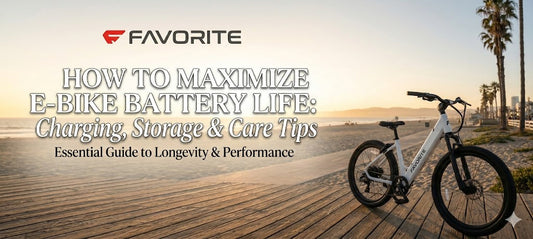 How to Maximize E-Bike Battery Life: Charging, Storage & Care Tips