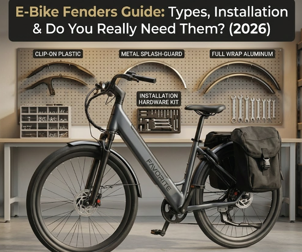 E-Bike Fenders Guide: Types, Installation & Do You Really Need Them ...