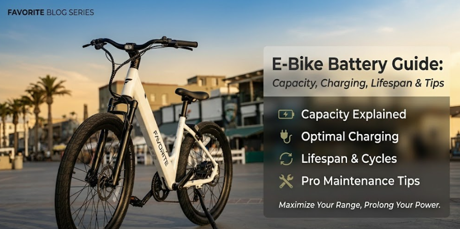 E-Bike Battery Guide: Capacity, Charging, Lifespan & Tips (2026)