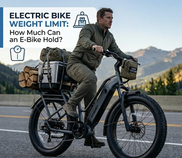 Electric Bike Weight Limit: How Much Can an E-Bike Hold? (2026 Guide)