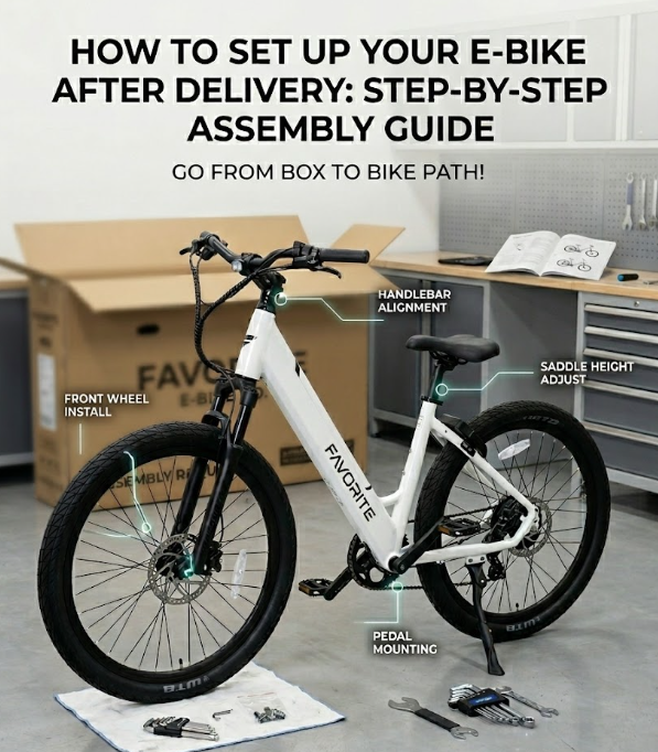 electric bicycle assembly The wheel assembly is for your non Setting up your '15-minute assembly'