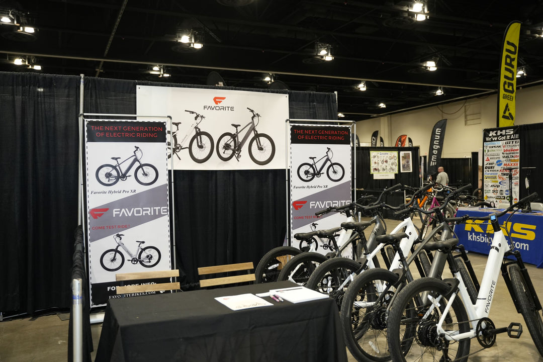 FavoriteBikes at CABDA Expo: Revolutionizing E-Bikes with Advanced Technology
