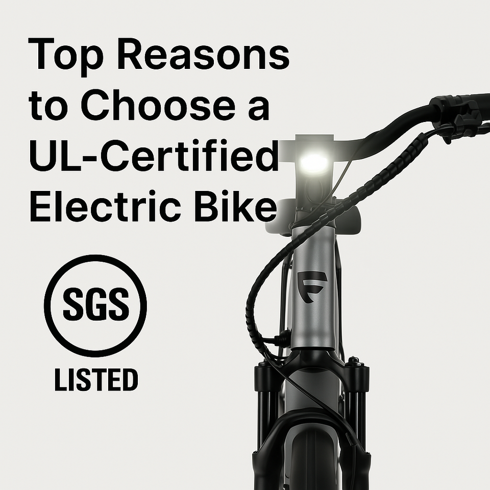 Top Reasons to Choose a UL-Certified Electric Bike