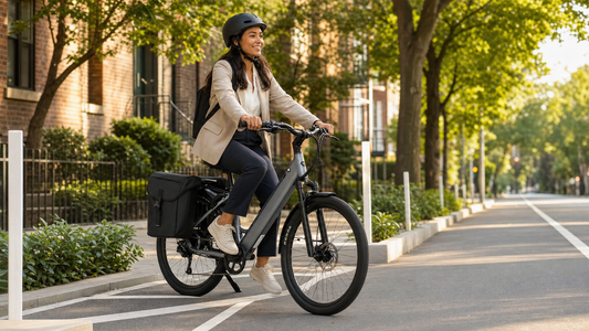 FavoriteBikes commuter e-bike prepared for a daily ride