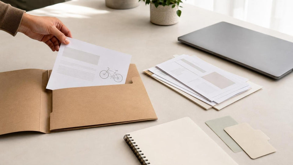 How to Organize Your E-Bike Ownership Documents