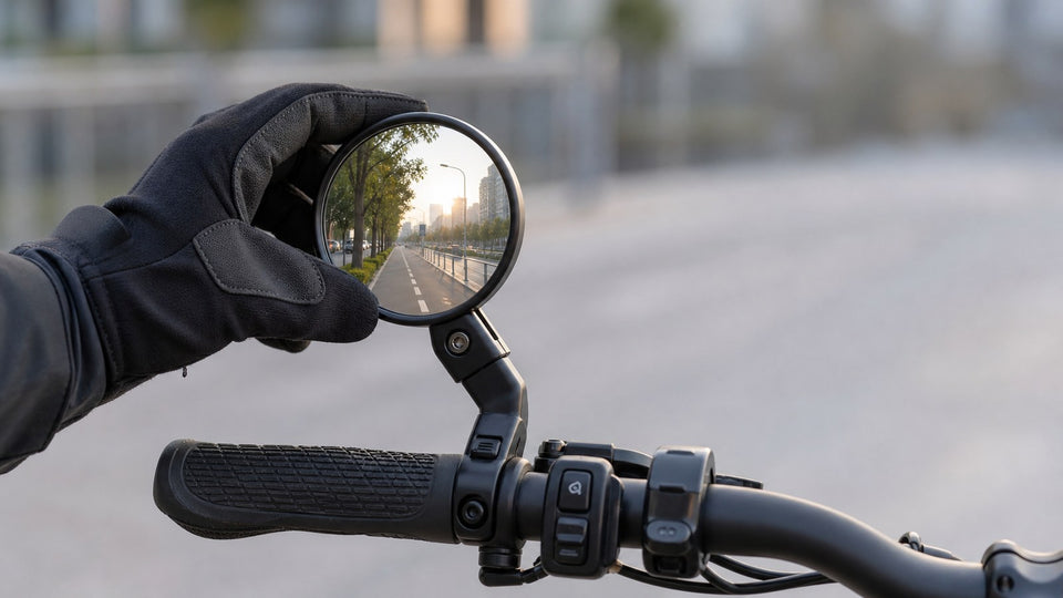 E-Bike Mirror Adjustment Tips for Safer Daily Riding