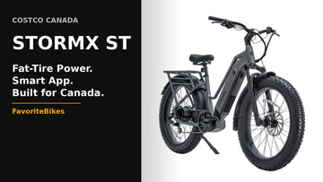 FavoriteBikes StormX ST fat tire ebike at Costco Canada