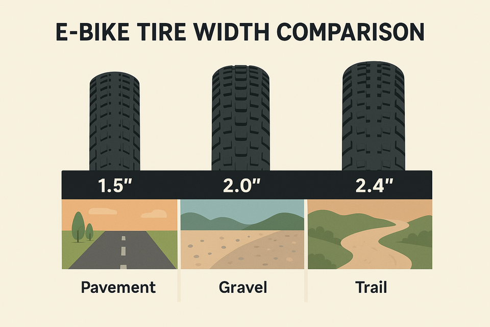 How to Choose the Right Tires for Your E-Bike