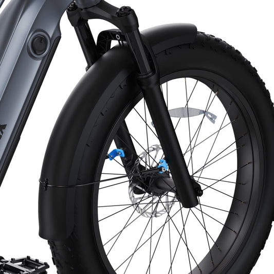 Front Fender Adjustable Bracket - Installed on StormX E-Bike